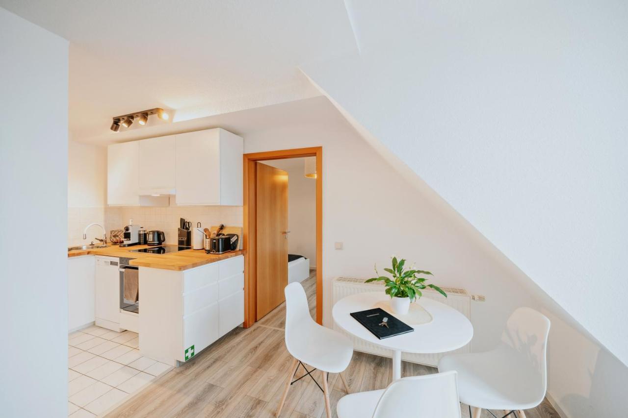 Bliss Place - Serviced Apartment - Arbeitsplatz, Zentral, Kueche, Waschmaschine, Smarttv Magdeburg Exterior foto
