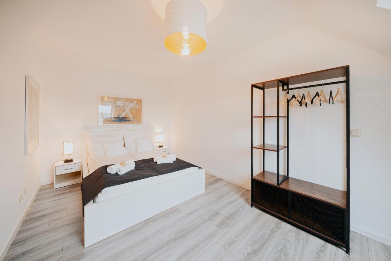 Bliss Place - Serviced Apartment - Arbeitsplatz, Zentral, Kueche, Waschmaschine, Smarttv Magdeburg Exterior foto